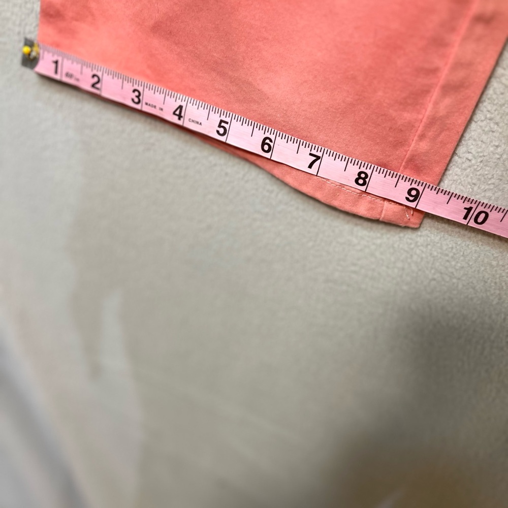 NEW Talbots Coral Color 5 Picket Jeans with Stretch Sz 16 - Picture 4 of 8